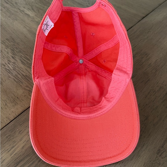 Offline By Aerie Coral Baseball Cap - Picture 6 of 6